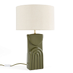 Настольная лампа из керамики и льна Brighter than the Stars варинант исполнения - 2 | Loft Concept в Омске