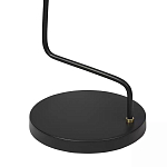 Торшер на изогнутом основании в сочетании черного и золотистого цвета Stable Base варинант исполнения - 4 | Loft Concept в Омске