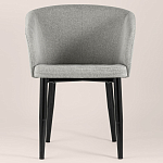 Мягкое кресло на металлических ножках Shaggy Grey варинант исполнения - 3 | Loft Concept в Омске