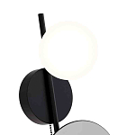 Бра с матовым плафоном в форме шара и зеркальной плоской панелью Lunar Echo  варинант исполнения - 1 | Loft Concept в Омске