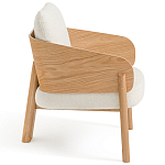 Кресло с каркасом из массива дуба Gallin Chair Boucle варинант исполнения - 3 | Loft Concept в Омске