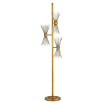 Торшер с абажурами из тонких металлических палочек Wild Thorns варинант исполнения - 2 | Loft Concept в Омске