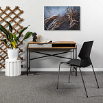 Стол рабочий в стиле лофт с ящиком и нишей для хранения Urban Style Space варинант исполнения - 4 | Loft Concept в Омске