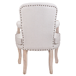 Кресло Aubrey Classical Armchair beige flax варинант исполнения - 3 | Loft Concept в Омске