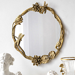 Настенное зеркало в бронзовой раме Eden Garden варинант исполнения - 4 | Loft Concept в Омске