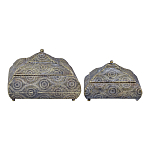 Набор из двух шкатулок с эффектом патинирования Austronesian Caskets варинант исполнения - 1 | Loft Concept в Омске