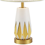 Настольная лампа с абажуром Femia White Gold Table Lamp варинант исполнения - 3 | Loft Concept в Омске