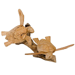 Статуэтка из дерева черепахи Animals of the World 25 варинант исполнения - 3 | Loft Concept в Омске