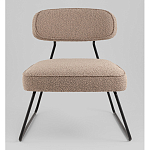 Кресло лаунж Kate букле капучино варинант исполнения - 4 | Loft Concept в Омске