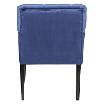 Кресло Addison Chic Armchair deep blue velour варинант исполнения - 3 | Loft Concept в Омске