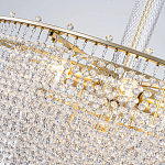 Люстра многоярусная с каскадами кристаллов Crystal Rains варинант исполнения - 5 | Loft Concept в Омске