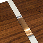 Консоль прямоугольная с выдвижным ящиком на прозрачных ножках Hitchcock варинант исполнения - 3 | Loft Concept в Омске