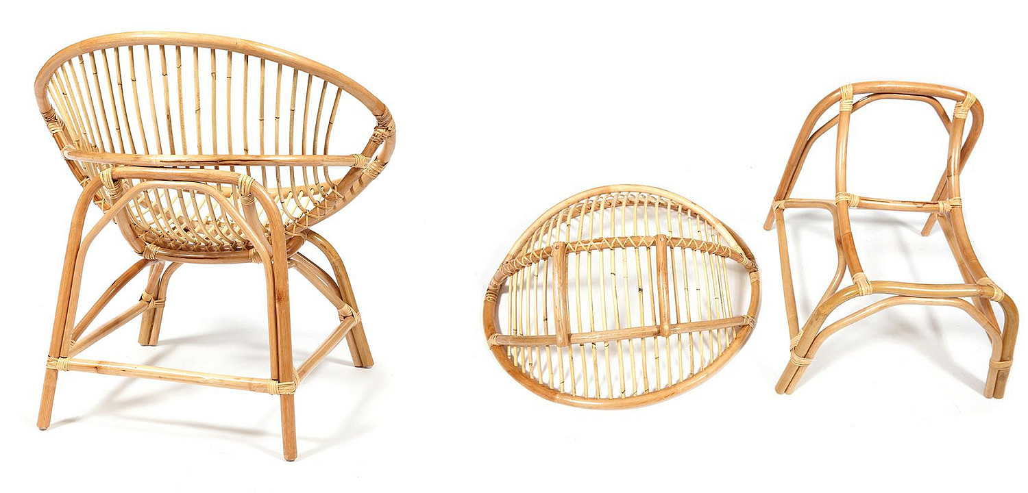 Кресло Rattan Wicker Chair - Loft-Concept в Омске