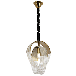 Подвесной светильник с хрустальными подвесками Godard Crystal Ring Hanging Lamp варинант исполнения - 2 | Loft Concept в Омске