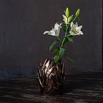 Ваза «Золотая» варинант исполнения - 2 | Loft Concept в Омске