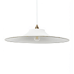 Подвесной вязаный белый светильник «Токио»  варинант исполнения - 1 | Loft Concept в Омске