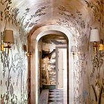 Обои ручная роспись Siam White Metal варинант исполнения - 3 | Loft Concept в Омске