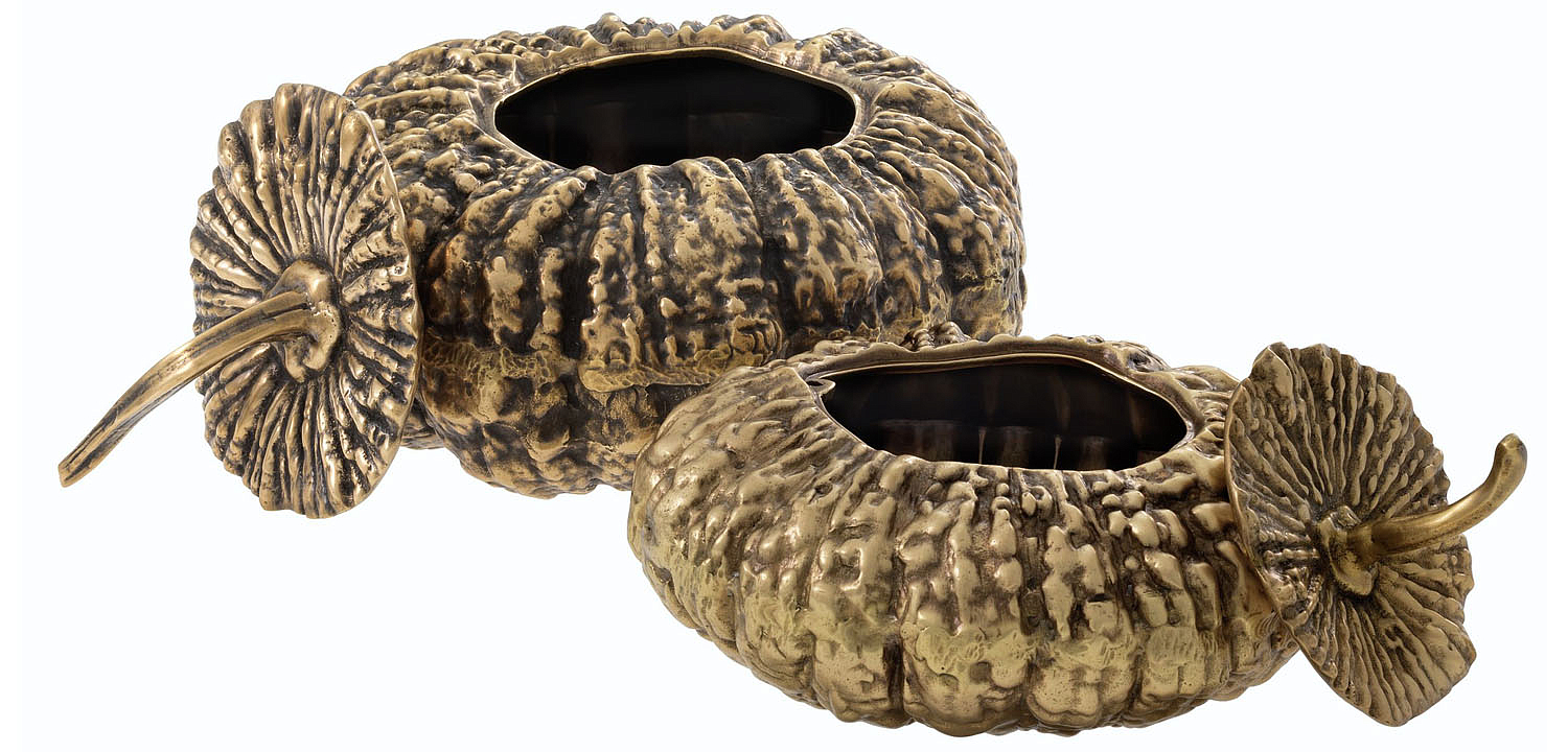 Набор шкатулок Eichholtz BOX CITROUILLE SET OF 2 Набор шкатулок Eichholtz BOX CITROUILLE SET OF 2 - Loft-Concept в Омске
