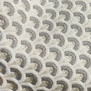 Мебельная ткань Жакард Чешуя бежевый цвет N 1050