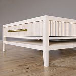 Кофейный стол Primo с двумя ящиками Светлый дуб варинант исполнения - 4 | Loft Concept в Омске