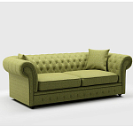 Мебельная ткань Шенилл светло-зеленый цвет 142 см T4-51 варинант исполнения - 4 | Loft Concept в Омске