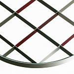 Дизайнерский круглый кофейный стол со стеклянной столешницей Gio Ponti D.555.1 Coffee Table варинант исполнения - 4 | Loft Concept в Омске