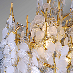 Торшер в виде золотого дерева с листьями FAIRYTREE Light варинант исполнения - 1 | Loft Concept в Омске