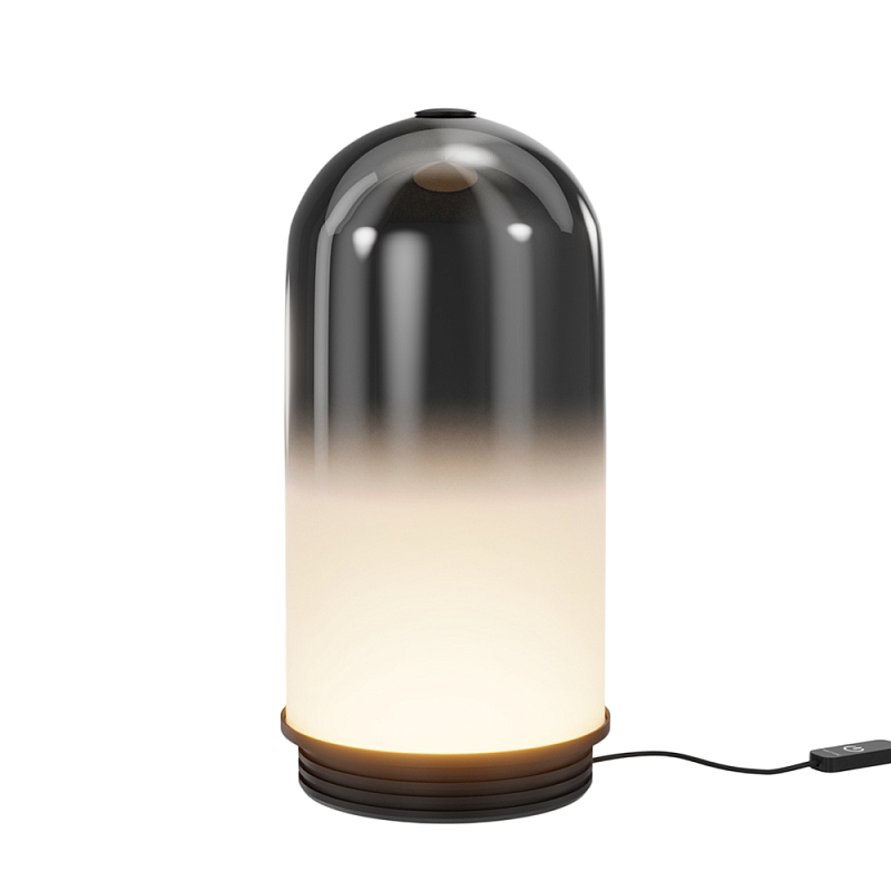 Настольный светильник Fable 3000К 8Вт Черный Дымчатый (Smoke) в Омске | Loft Concept 