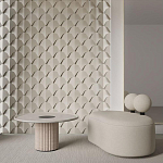 Гипсовая 3D Панель DRAGON SCALE - B варинант исполнения - 1 | Loft Concept в Омске