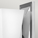 Бра с белым матовым плафоном на прямоугольном основании цвета хром Hinkley варинант исполнения - 2 | Loft Concept в Омске