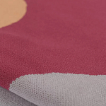 Плед из хлопка с абстрактным принтом Elysian Flow Ember варинант исполнения - 4 | Loft Concept в Омске