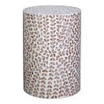 Столик с инкрустацией с перламутровым узором Jean Pink варинант исполнения - 1 | Loft Concept в Омске