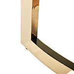 Столик журнальный золотой с темным стеклом Tastiness варинант исполнения - 2 | Loft Concept в Омске