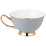Чайная пара из фарфора 200 мл Grey Tea Porcelain Set варинант исполнения - 2 | Loft Concept в Омске