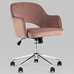 Кресло для компьютерного стола Veloury Pink варинант исполнения - 2 | Loft Concept в Омске