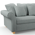 Мебельная ткань Шенилл голубой цвет 138 см T4-20 варинант исполнения - 9 | Loft Concept в Омске