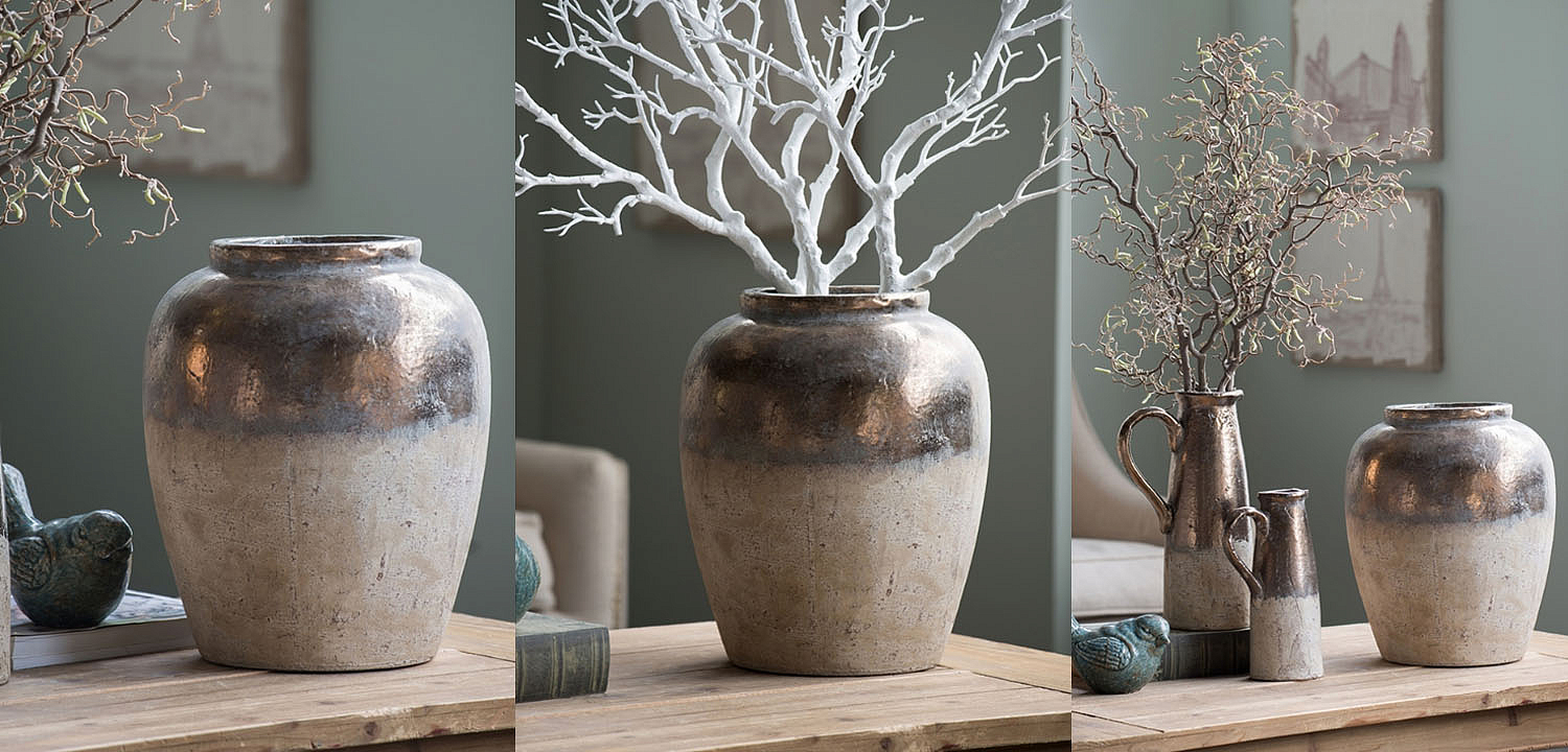 Ваза Vase Argenta metal 40 Ваза Vase Argenta metal 40 - Loft-Concept в Омске