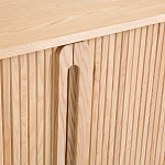 Длинный низкий буфет с 2-мя раздвижными дверцами Toinette Light Cupboard варинант исполнения - 12 | Loft Concept в Омске