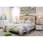 Высокий деревянный комод в стиле прованс Montmartre Provence Chest of Drawers варинант исполнения - 5 | Loft Concept в Омске