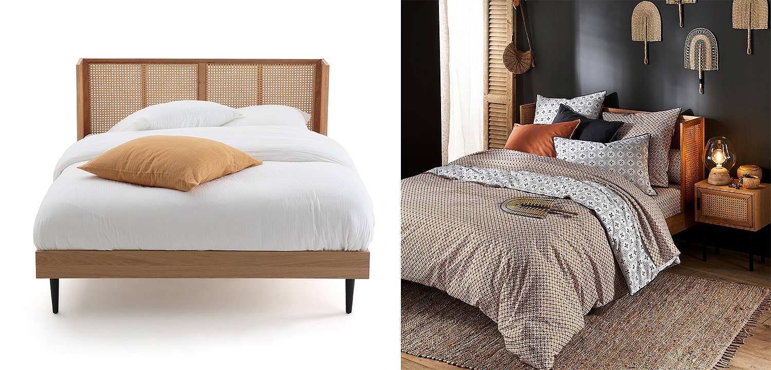 Кровать Nora Wicker Bed Кровать Nora Wicker Bed - Loft-Concept в Омске