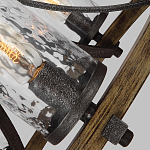 Люстра с цилиндрическим плафонами из толстого волнистого стекла в индустриальном стиле Feiss варинант исполнения - 16 | Loft Concept в Омске