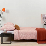 Постельное белье розового цвета с рисунком 150х200 см Blossom Essence варинант исполнения - 3 | Loft Concept в Омске