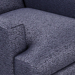 Мебельная ткань Шенилл синий цвет 138 см T4-33 варинант исполнения - 6 | Loft Concept в Омске