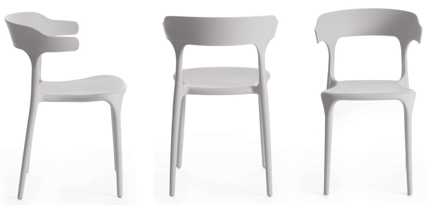 Стул Joris White Plastic Стул Joris White Plastic - Loft-Concept в Омске