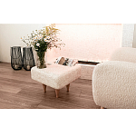 Керамический столик на деревянных ножках «Квадро» варинант исполнения - 8 | Loft Concept в Омске