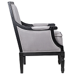 Кресло Harry Armchair black and grey velour варинант исполнения - 2 | Loft Concept в Омске
