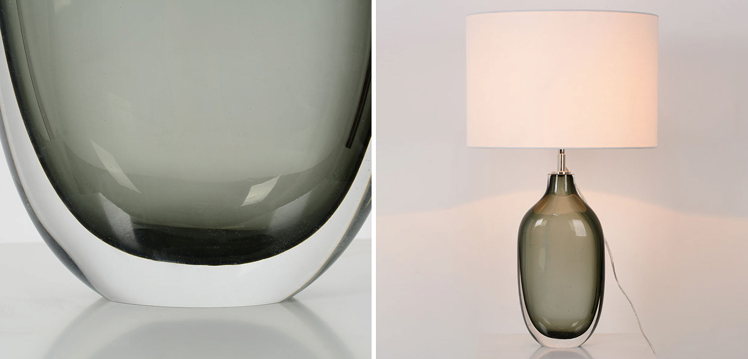 Настольный светильник GLASS SCULPTURE Chelsom Настольный светильник GLASS SCULPTURE Chelsom - Loft-Concept в Омске