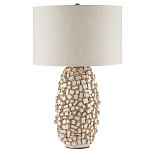 Настольная лампа с декором на корпусе в виде кубиков Sugar Cubes варинант исполнения - 3 | Loft Concept в Омске