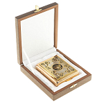 Портсигар на 20 сигарет с гравюрой Герба РФ в подарочной коробке Metal Cigarettes Cases варинант исполнения - 2 | Loft Concept в Омске