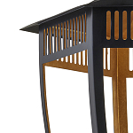 Подвесной светильник в форме фонаря чёрного цвета Black Lantern варинант исполнения - 1 | Loft Concept в Омске